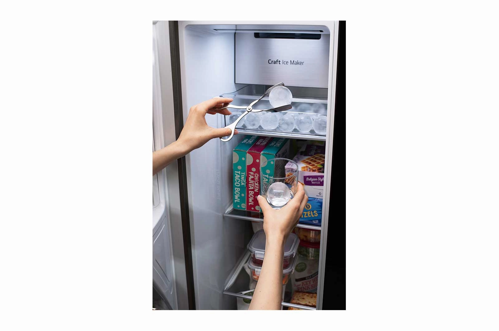 Lg LRSDS2706D 27 Cu. Ft. Side-By-Side Door-In-Door? Refrigerator With Craft Ice&#8482;