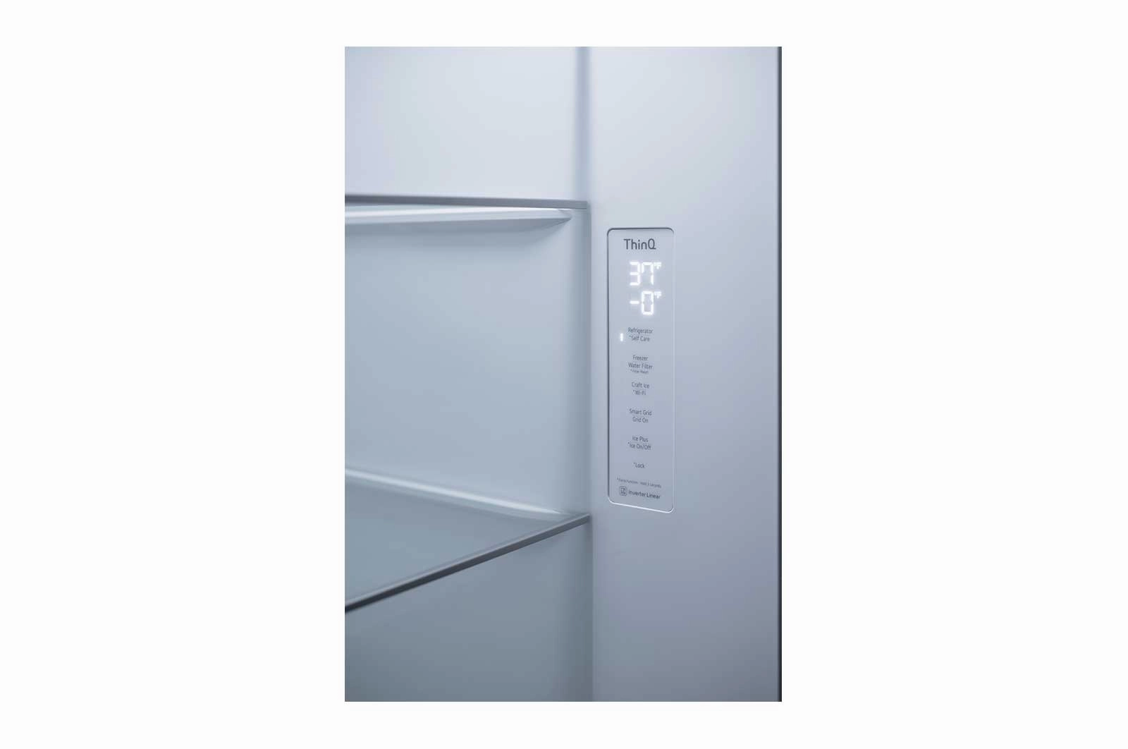 Lg LRSDS2706D 27 Cu. Ft. Side-By-Side Door-In-Door? Refrigerator With Craft Ice&#8482;