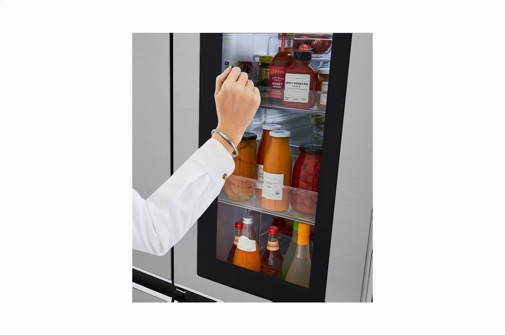 Lg LRSES2706V 27 Cu. Ft. Side-By-Side Instaview&#8482; Door-In-Door? Refrigerator
