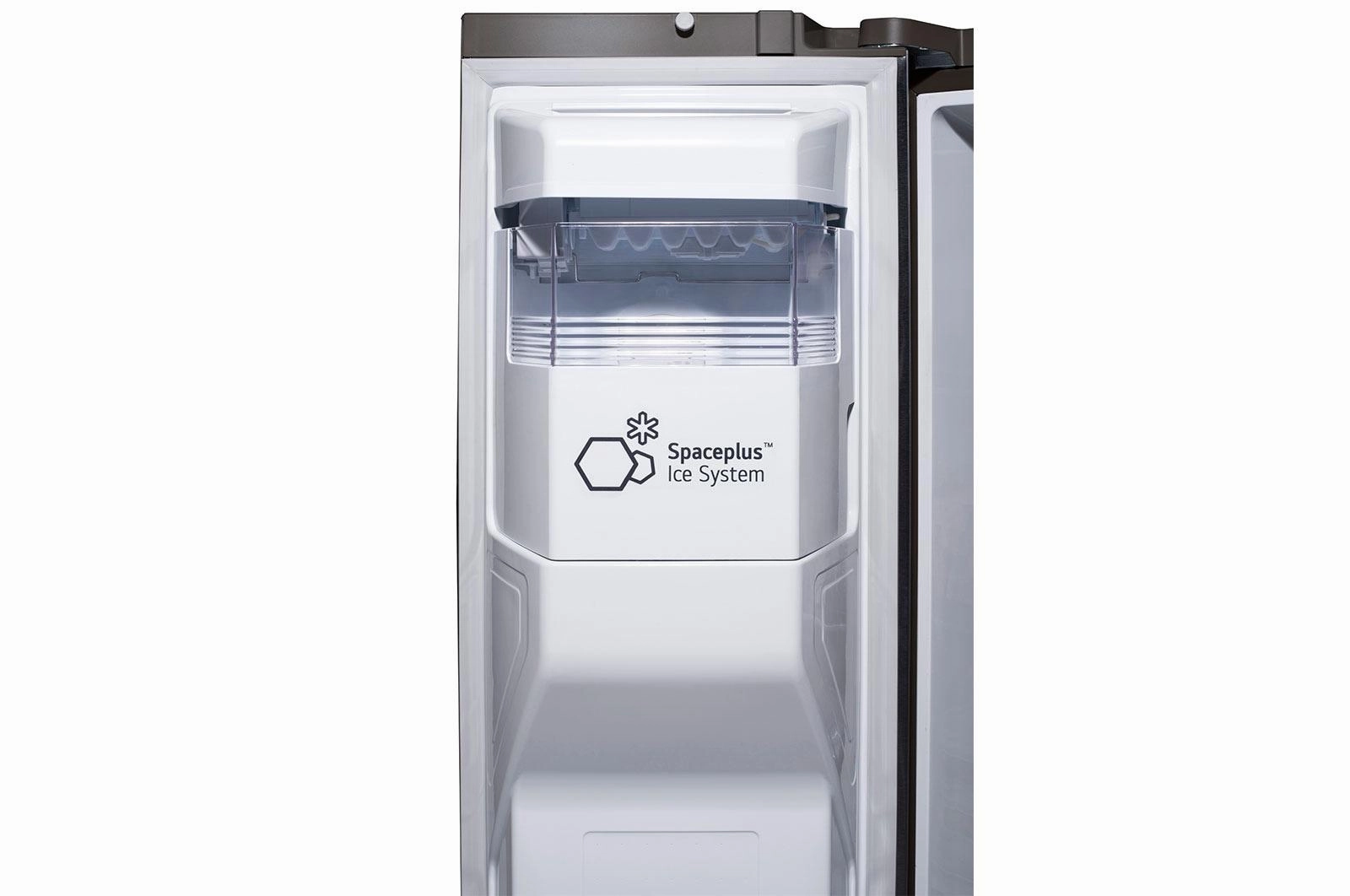 Lg LRSOC2306D 23 Cu. Ft. Side-By-Side Counter-Depth Instaview? Refrigerator With Craft Ice&#8482;