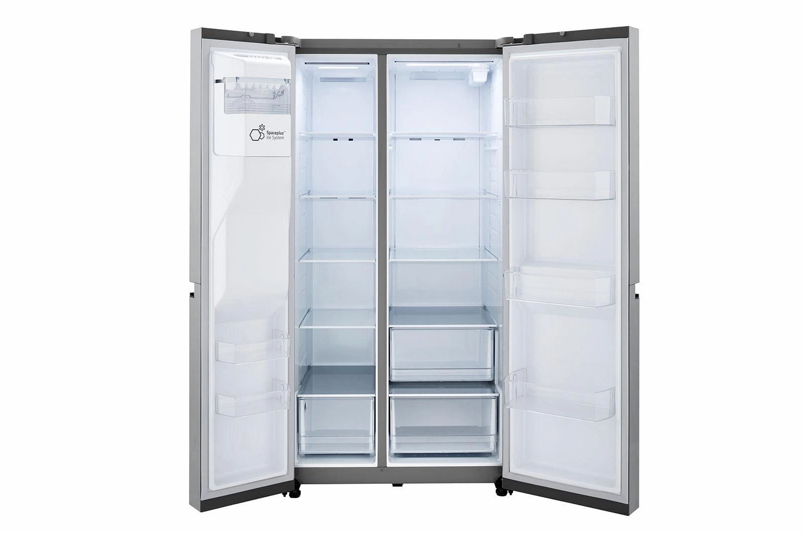 Lg LRSXC2306V 23 Cu. Ft. Side-By-Side Counter-Depth Refrigerator With Smooth Touch Dispenser