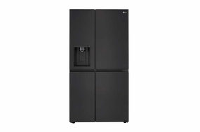 Lg LRSXS2706B 27 Cu. Ft. Side-By-Side Refrigerator With Smooth Touch Ice Dispenser Freestanding Refrigerators freestanding fridge freezer combo