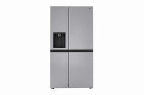 Lg LRSXS2706S 27 Cu. Ft. Side-By-Side Refrigerator With Smooth Touch Ice Dispenser Freestanding Refrigerators freestanding fridge freezer combo