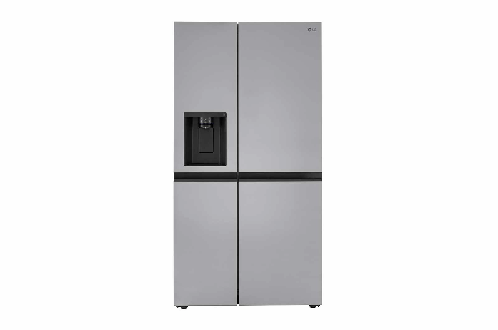 Lg LRSXS2706S 27 Cu. Ft. Side-By-Side Refrigerator With Smooth Touch Ice Dispenser Freestanding Refrigerators freestanding fridge freezer combo