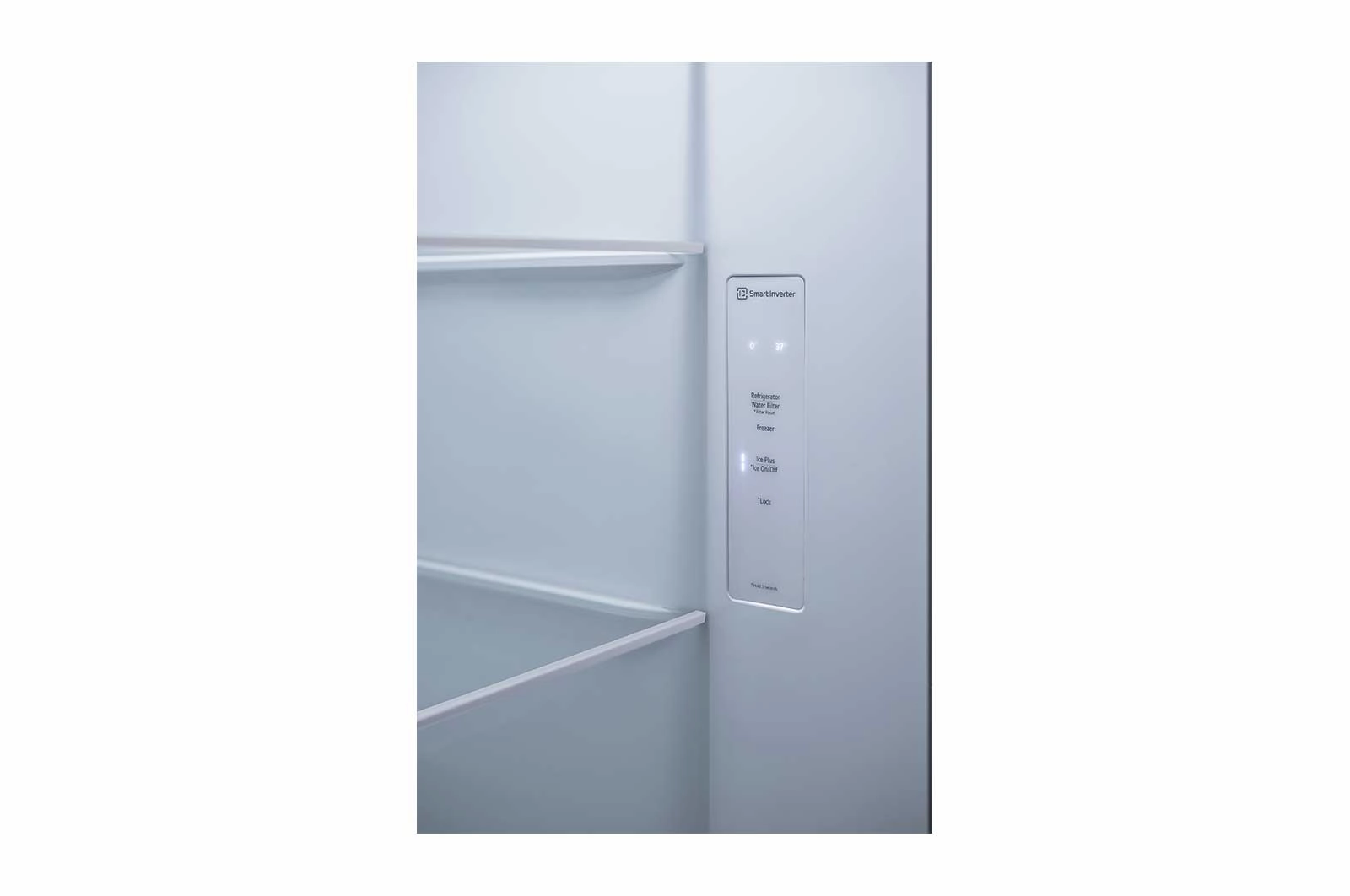 Lg LRSXS2706S 27 Cu. Ft. Side-By-Side Refrigerator With Smooth Touch Ice Dispenser