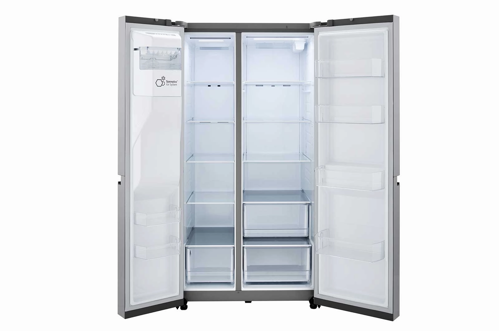 Lg LRSXS2706S 27 Cu. Ft. Side-By-Side Refrigerator With Smooth Touch Ice Dispenser