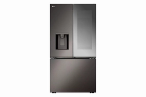 Lg LRYKC2606D 26 Cu. Ft. Smart Mirror Instaview? Counter-Depth Max&#8482; French Door Refrigerator With Four Types Of Ice Freestanding Refrigerators freestanding fridge freezer combo