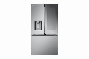 Lg LRYKC2606S 26 Cu. Ft. Smart Mirror Instaview? Counter-Depth Max&#8482; French Door Refrigerator With Four Types Of Ice Freestanding Refrigerators freestanding fridge freezer combo