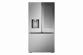 Lg LRYKS3106S 31 Cu. Ft. Smart Standard-Depth Max&#8482; French Door Refrigerator With Four Types Of Ice And Mirror Instaview? Freestanding Refrigerators freestanding fridge freezer combo