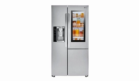 Lg LSXC22396S 22 Cu.Ft. Smart Wi-Fi Enabled Instaview&#8482; Door-In-Door? Counter-Depth Refrigerator Freestanding Refrigerators freestanding fridge freezer combo