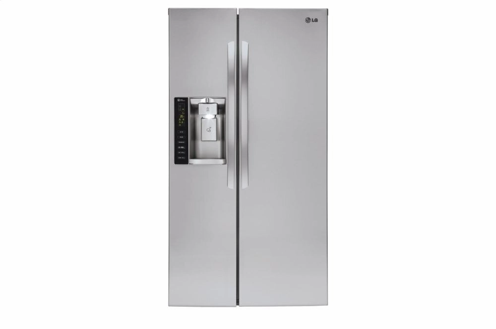 Lg LSXS26326S 26 Cu. Ft. Side-By-Side Refrigerator Freestanding Refrigerators freestanding fridge freezer combo