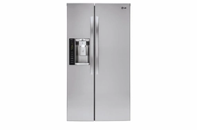 Lg LSXS26326S 26 Cu. Ft. Side-By-Side Refrigerator Freestanding Refrigerators freestanding fridge freezer combo