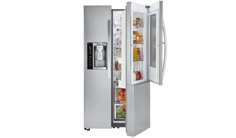 Lg LSXS26396S 26 Cu.Ft. Smart Wi-Fi Enabled Instaview&#8482; Door-In-Door? Refrigerator
