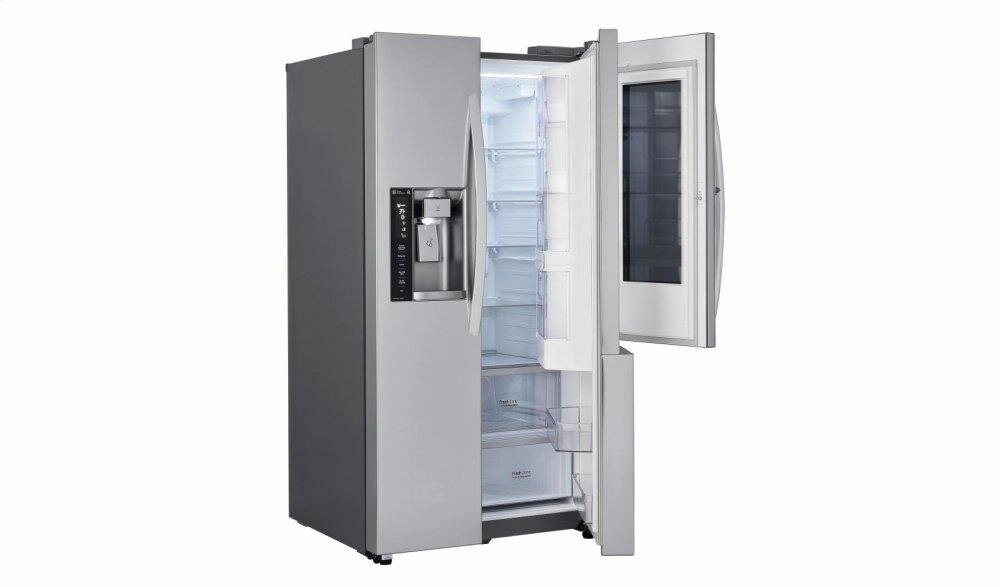 Lg LSXS26396S 26 Cu.Ft. Smart Wi-Fi Enabled Instaview&#8482; Door-In-Door? Refrigerator