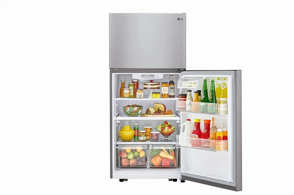 Lg LTCS20030S 20 Cu. Ft. Top Freezer Refrigerator