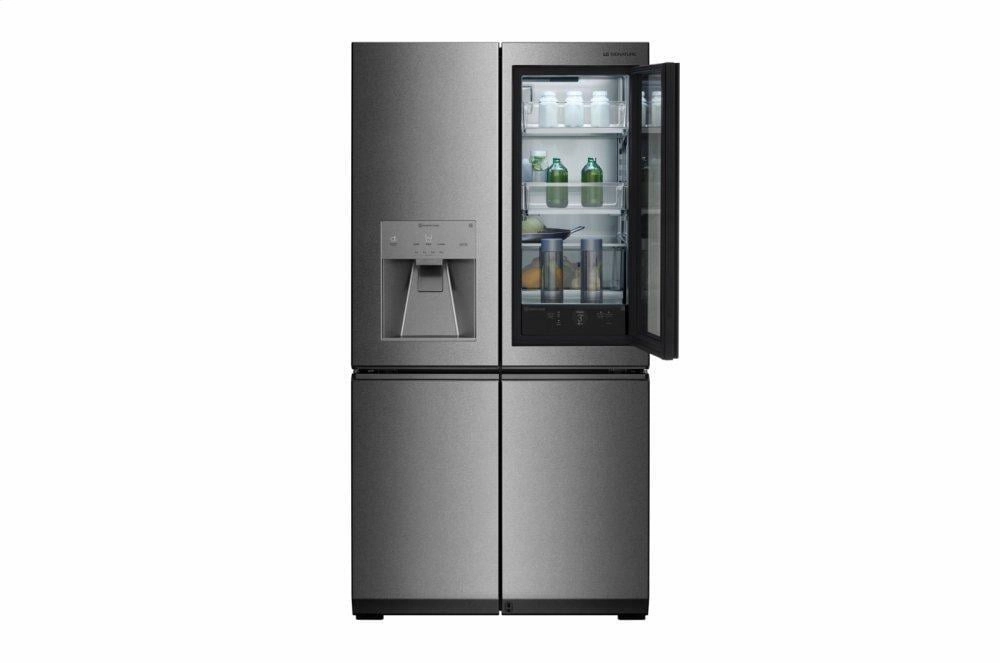 Lg LUPXC2386N Lg Signature 23 Cu. Ft. Smart Wi-Fi Enabled Instaview&#8482; Door-In-Door? Counter-Depth Refrigerator