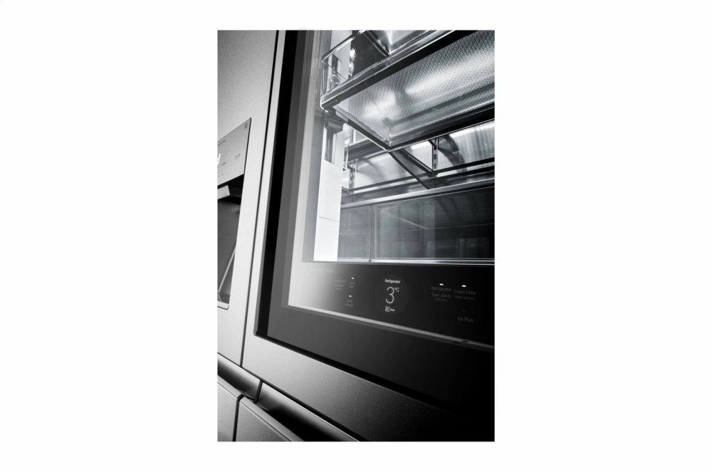 Lg LUPXC2386N Lg Signature 23 Cu. Ft. Smart Wi-Fi Enabled Instaview&#8482; Door-In-Door? Counter-Depth Refrigerator