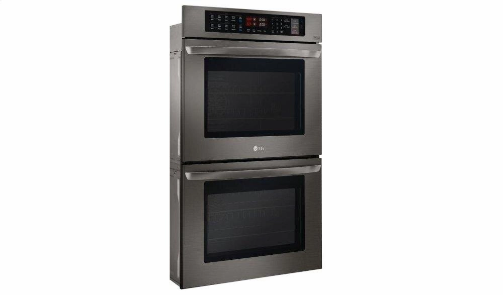Lg LWD3063BD Lg Black Stainless Steel Series 9.4 Cu. Ft Total Capacity Double Wall Oven