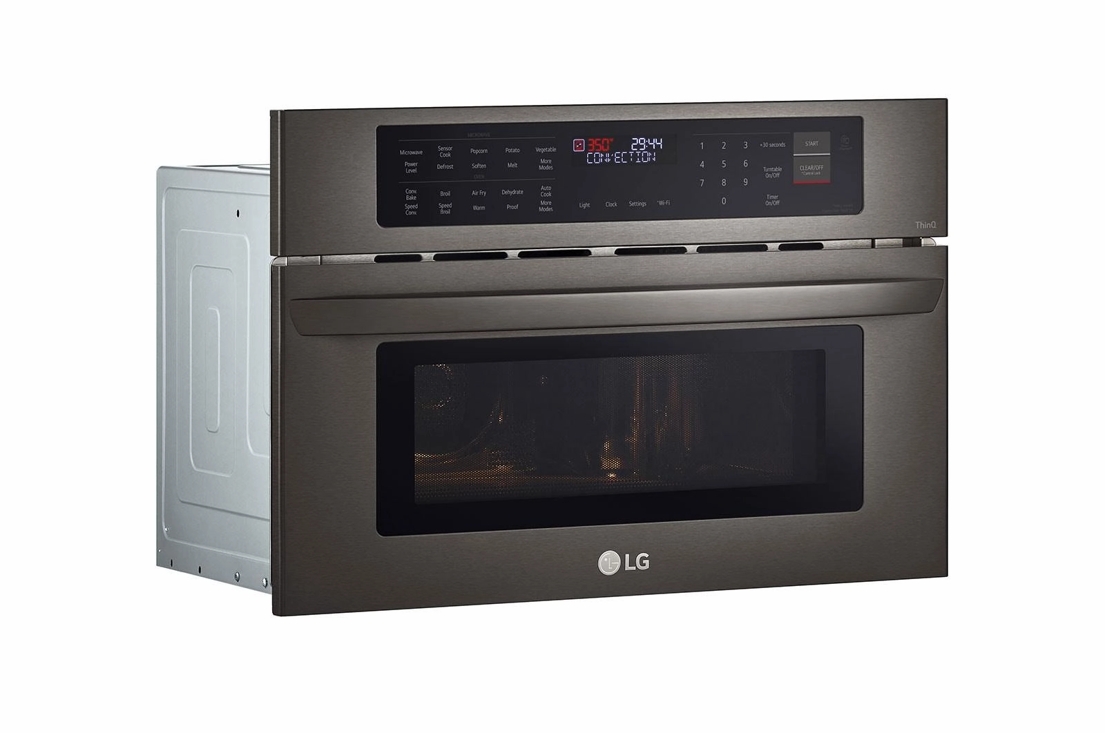 Lg MZBZ1715D 1.7 Cu. Ft. Smart Wi-Fi Enabled Built-In Speed Oven & Microwave