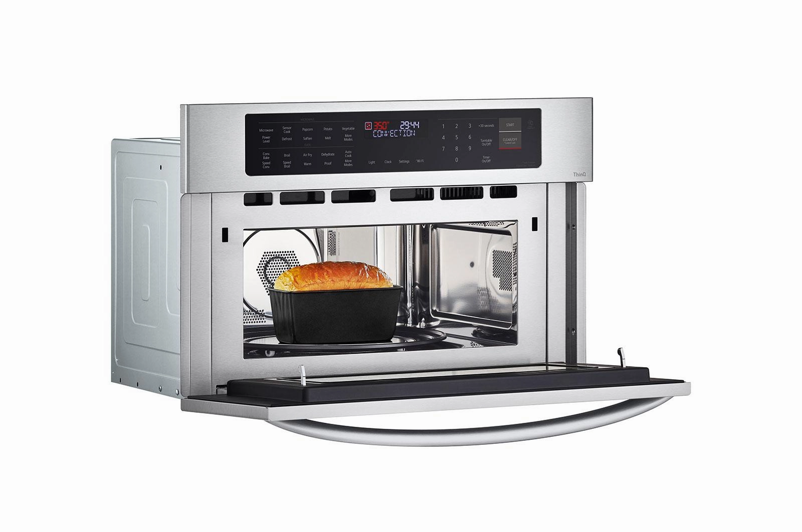 Lg MZBZ1715S 1.7 Cu. Ft. Smart Wi-Fi Enabled Built-In Speed Oven & Microwave