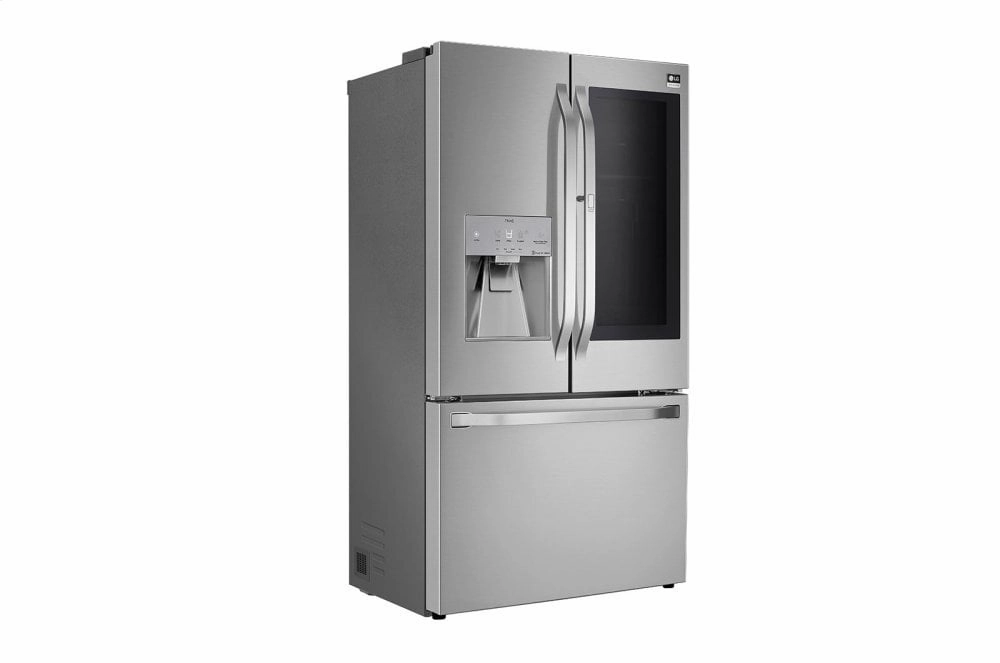 Lg SRFVC2406S Lg Studio 24 Cu. Ft. Smart Wi-Fi Enabled Instaview&#8482; Door-In-Door? Counter-Depth Refrigerator With Craft Ice&#8482; Maker