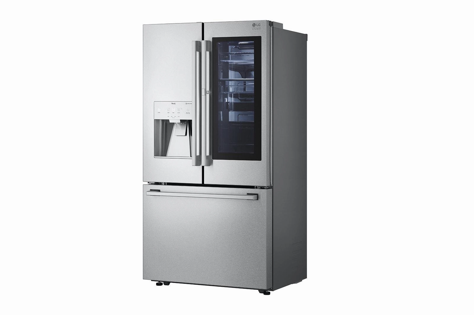 Lg SRFVC2416S Lg Studio 24 Cu. Ft. Smart Instaview? Door-In-Door? Large Capacity Counter-Depth Refrigerator With Craft Ice&#8482; Maker