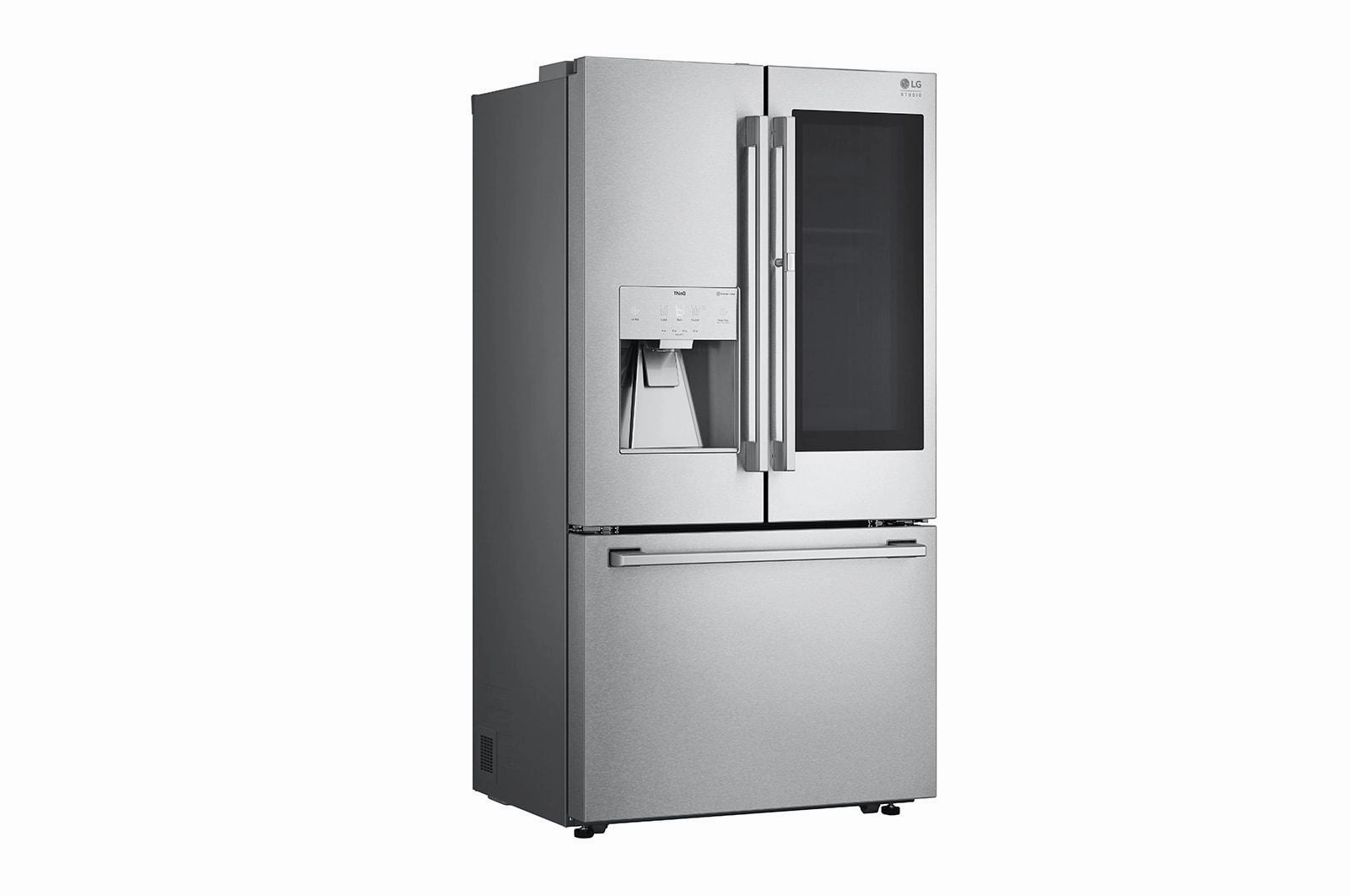 Lg SRFVC2416S Lg Studio 24 Cu. Ft. Smart Instaview? Door-In-Door? Large Capacity Counter-Depth Refrigerator With Craft Ice&#8482; Maker