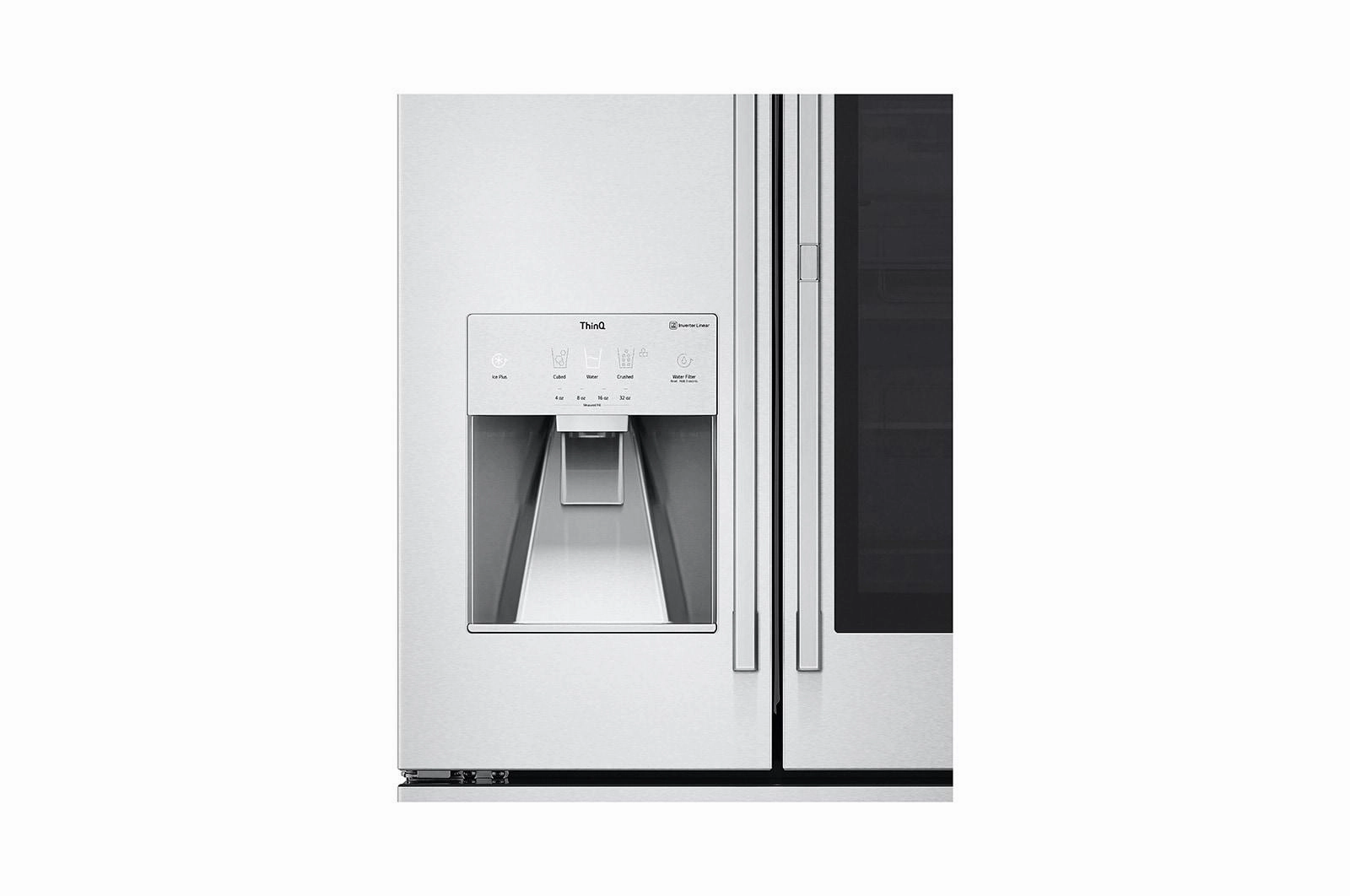 Lg SRFVC2416S Lg Studio 24 Cu. Ft. Smart Instaview? Door-In-Door? Large Capacity Counter-Depth Refrigerator With Craft Ice&#8482; Maker