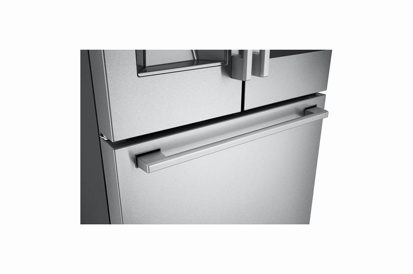 Lg SRFVC2416S Lg Studio 24 Cu. Ft. Smart Instaview? Door-In-Door? Large Capacity Counter-Depth Refrigerator With Craft Ice&#8482; Maker