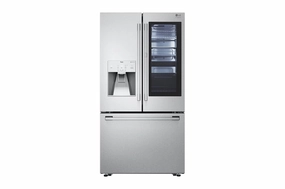 Lg SRFVC2416S Lg Studio 24 Cu. Ft. Smart Instaview? Door-In-Door? Large Capacity Counter-Depth Refrigerator With Craft Ice&#8482; Maker Freestanding Refrigerators freestanding fridge freezer combo