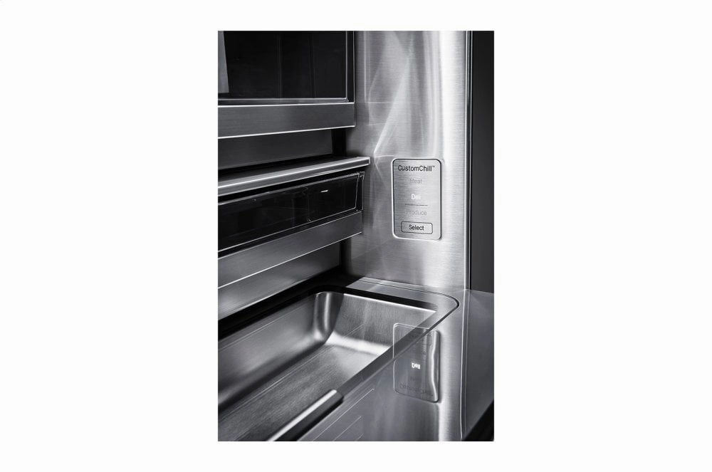 Lg URNTC2306N Lg Signature 23 Cu. Ft. Smart Wi-Fi Enabled Instaview&#8482; Door-In-Door? Counter-Depth Refrigerator