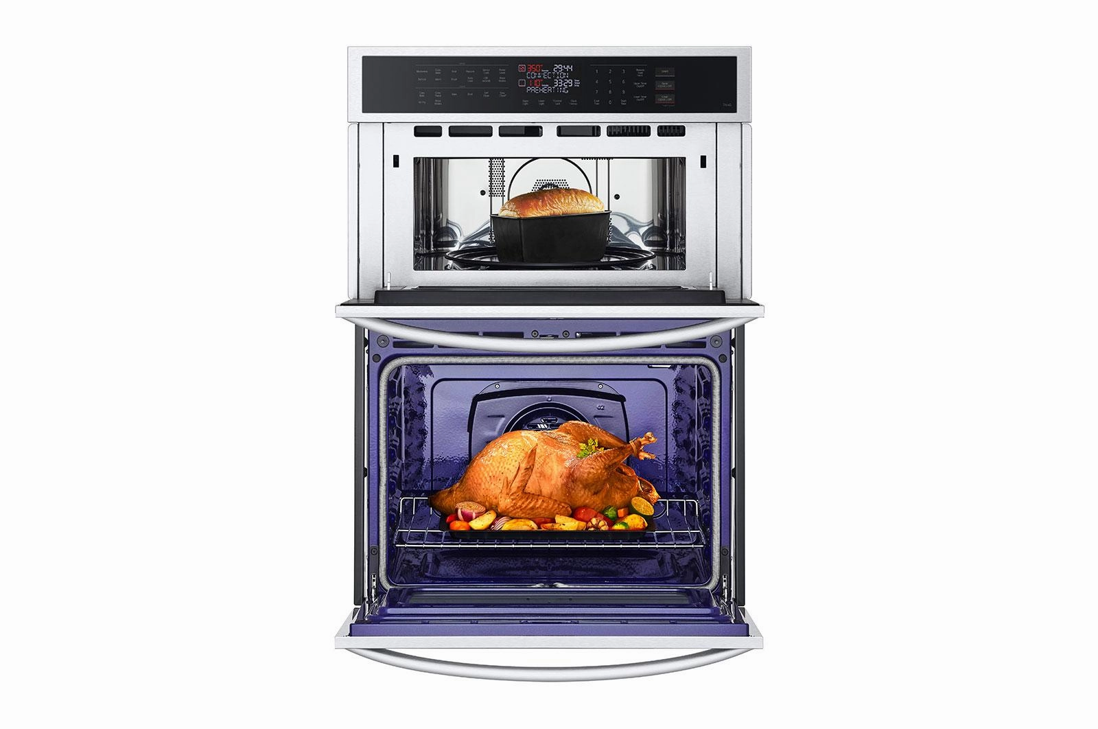 Lg WCEP6423F 1.7/4.7 Cu. Ft. Smart Combination Wall Oven With Convection And Air Fry