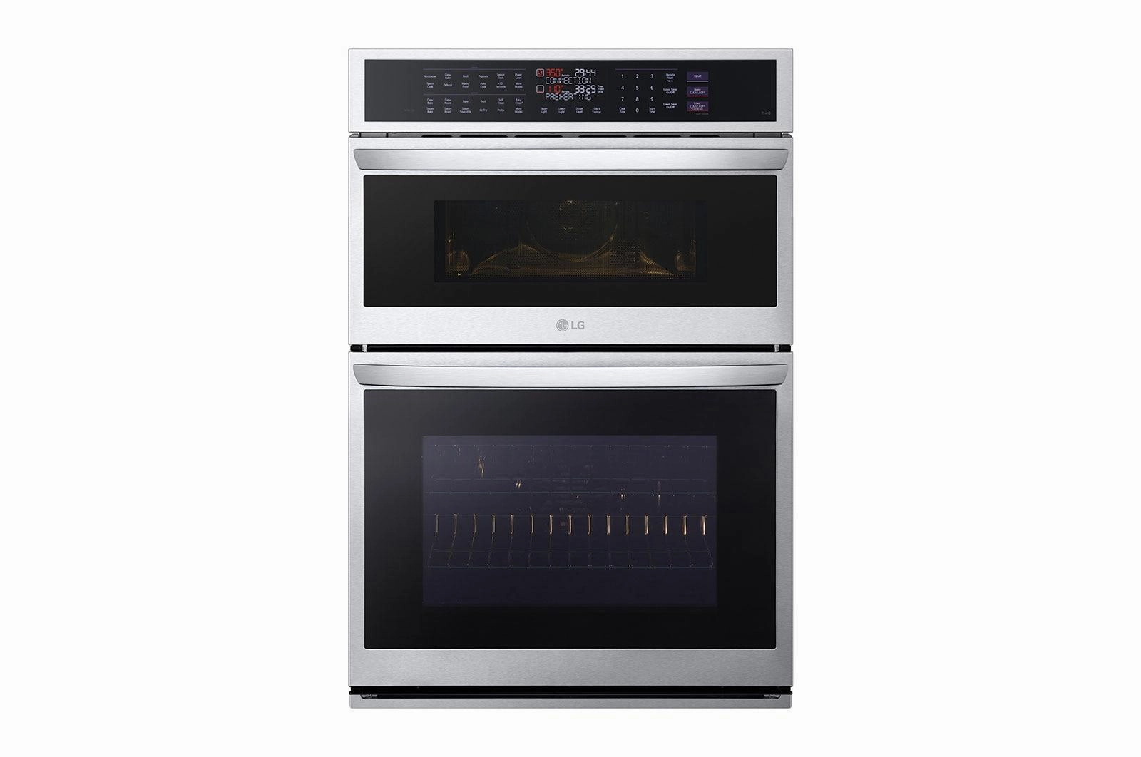 Lg WCEP6427F 1.7/4.7 Cu. Ft. Smart Combination Wall Oven With Instaview, True Convection, Air Fry, And Steam Sous Vide Wall Ovens oven with smart temperature control