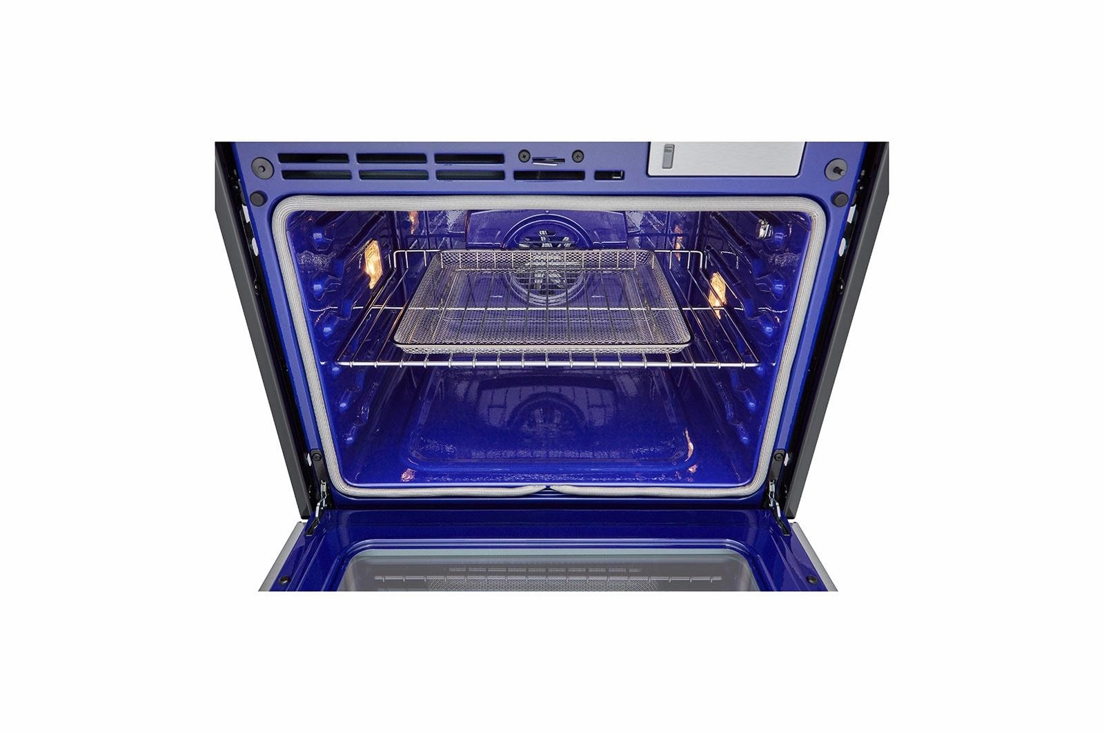 Lg WCEP6427F 1.7/4.7 Cu. Ft. Smart Combination Wall Oven With Instaview, True Convection, Air Fry, And Steam Sous Vide