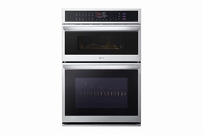 Lg WCEP6427F 1.7/4.7 Cu. Ft. Smart Combination Wall Oven With Instaview, True Convection, Air Fry, And Steam Sous Vide Wall Ovens oven with smart temperature control