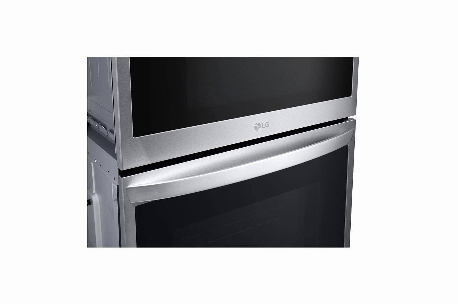 Lg WCEP6427F 1.7/4.7 Cu. Ft. Smart Combination Wall Oven With Instaview, True Convection, Air Fry, And Steam Sous Vide