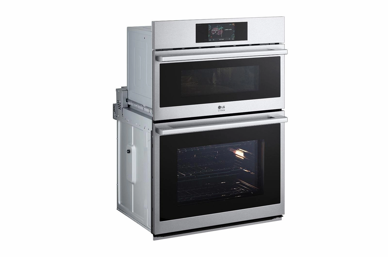 Lg WCES6428F Lg Studio 1.7/4.7 Cu. Ft. Combination Double Wall Oven With Air Fry