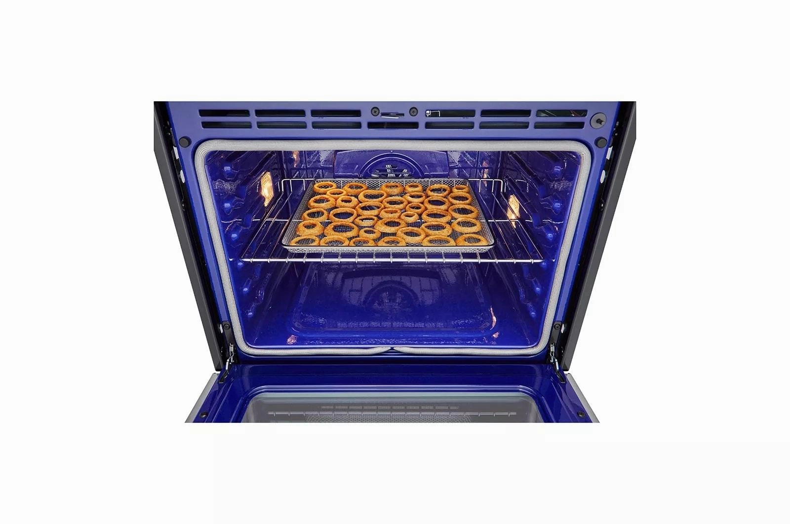 Lg WDEP9423F 9.4 Cu. Ft. Smart Double Wall Oven With Convection And Air Fry