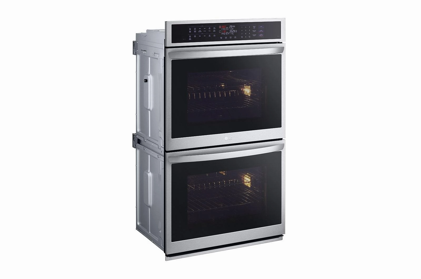 Lg WDEP9427F 9.4 Cu. Ft. Smart Double Wall Oven With Instaview, True Convection, Air Fry, And Steam Sous Vide