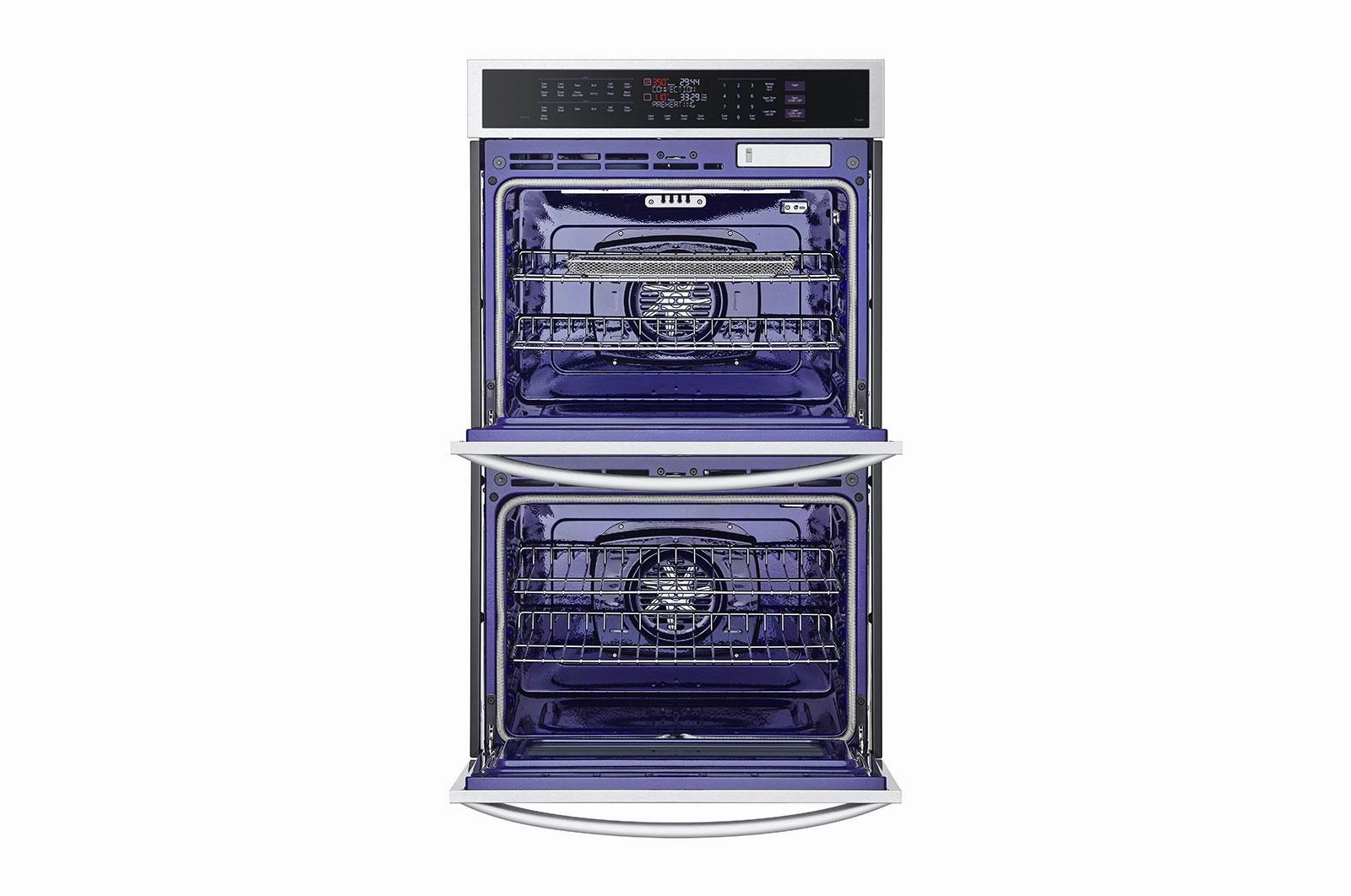 Lg WDEP9427F 9.4 Cu. Ft. Smart Double Wall Oven With Instaview, True Convection, Air Fry, And Steam Sous Vide