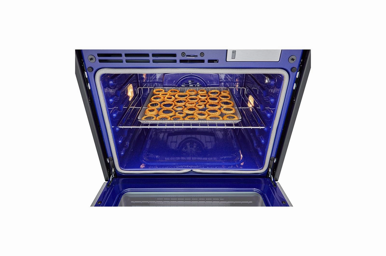 Lg WDEP9427F 9.4 Cu. Ft. Smart Double Wall Oven With Instaview, True Convection, Air Fry, And Steam Sous Vide