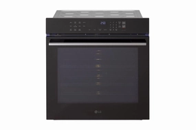 Lg WSED3023B 3.0 Cu. Ft. Smart Compact Wall Oven With True Convection And Air Fry Wall Ovens convection wall oven with steam assist