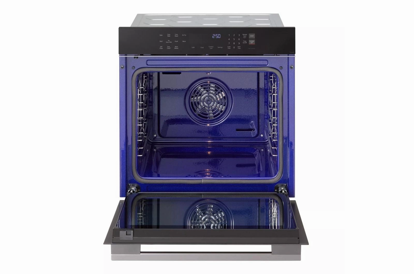 Lg WSED3023B 3.0 Cu. Ft. Smart Compact Wall Oven With True Convection And Air Fry