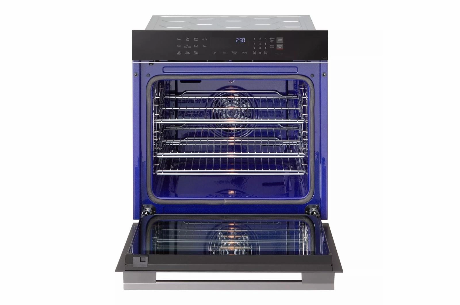 Lg WSED3023B 3.0 Cu. Ft. Smart Compact Wall Oven With True Convection And Air Fry
