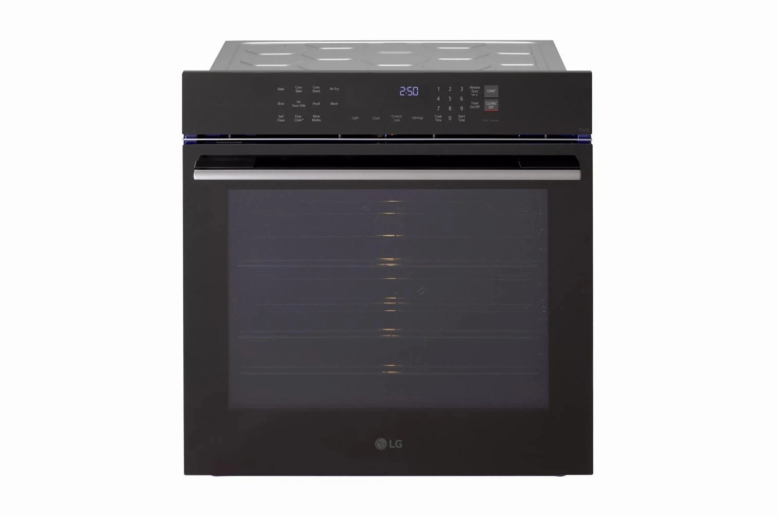 Lg WSED3023B 3.0 Cu. Ft. Smart Compact Wall Oven With True Convection And Air Fry Wall Ovens convection wall oven with steam assist