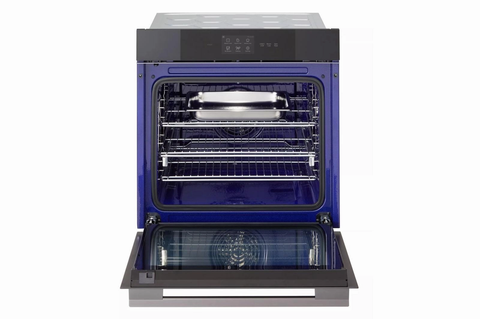Lg WSED3067M 3.0 Cu. Ft. Smart Compact Wall Oven With Instaview, True Convection, Air Fry And Steam Baking
