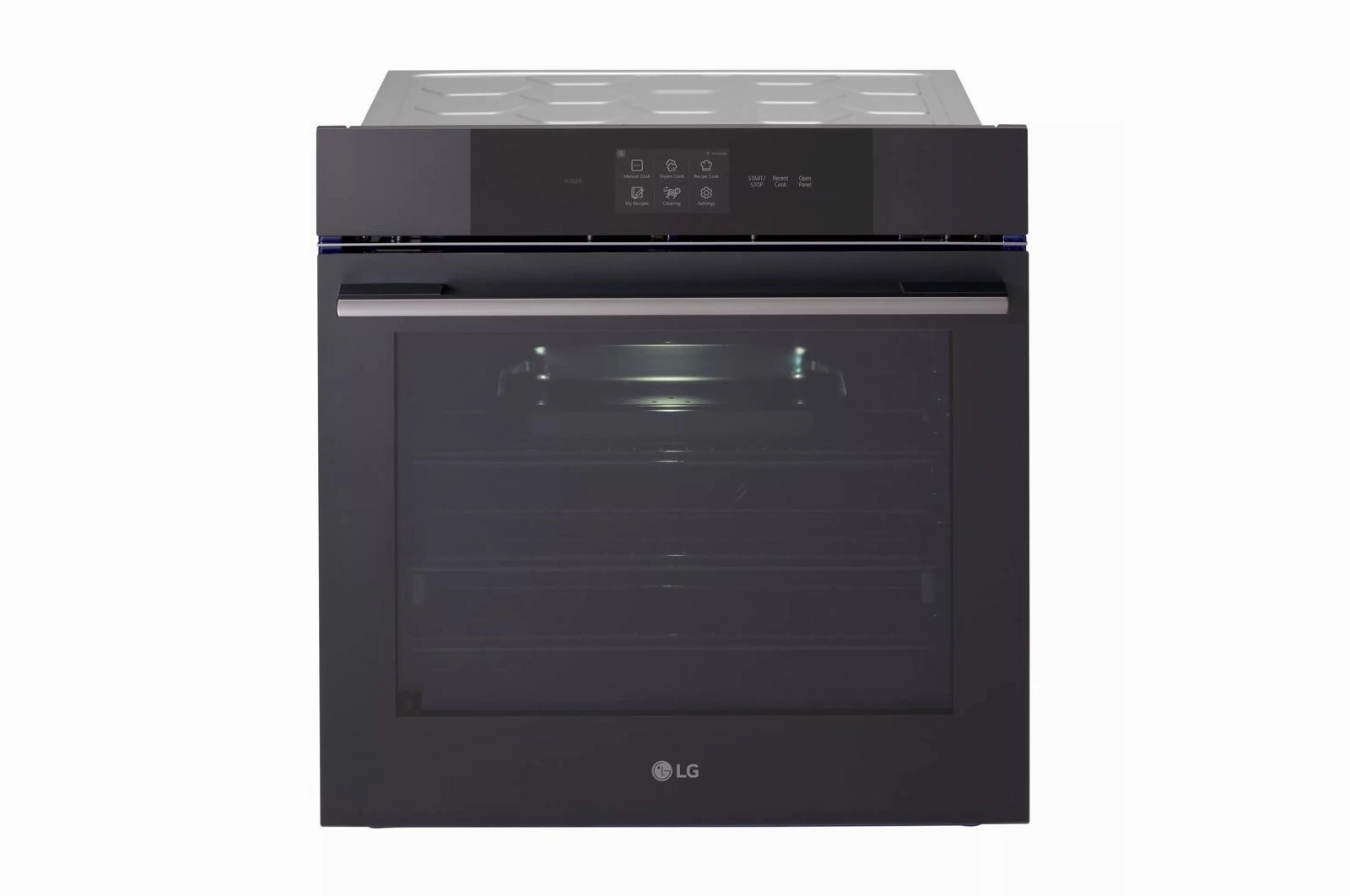 Lg WSED3067M 3.0 Cu. Ft. Smart Compact Wall Oven With Instaview, True Convection, Air Fry And Steam Baking Wall Ovens convection wall oven with steam assist