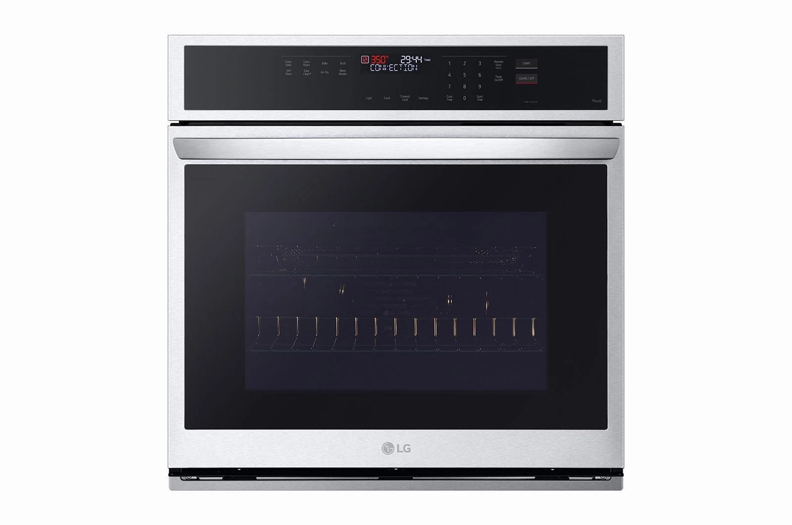 Lg WSEP4723F 4.7 Cu. Ft. Smart Wall Oven With Convection And Air Fry Wall Ovens oven with smart temperature control