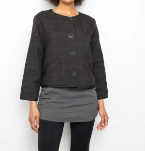 Liz Bomber Jacket In Black