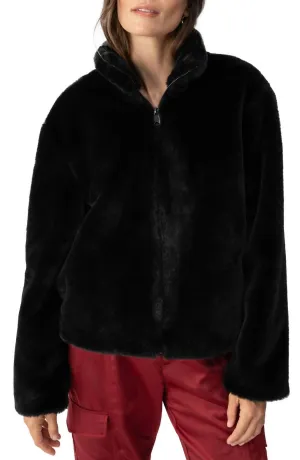 Lux Deluxe Coat In Black